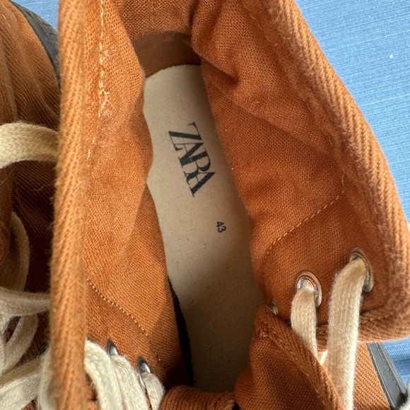 Zara brown and black men shoes - thick soles - Picture 7 of 8